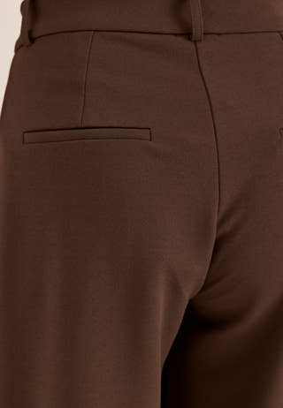 Soft Suit Barrel Pants Brown