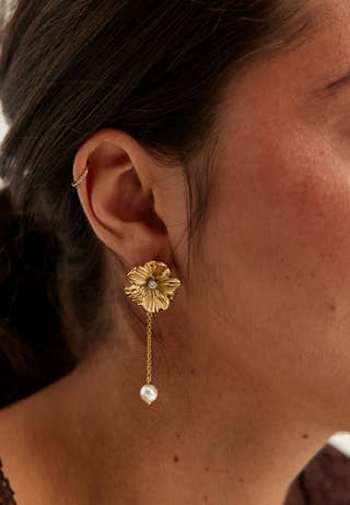 Daisy Pendant Earring