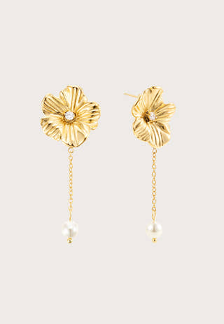 Daisy Pendant Earring