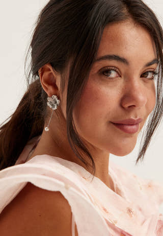 Daisy Pendant Earring