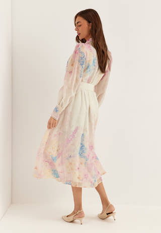 Yasflorence Ls Long Dress