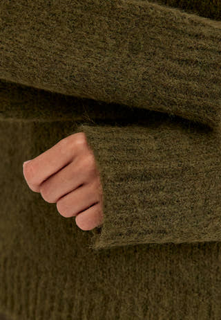 Knitted Sweater Green