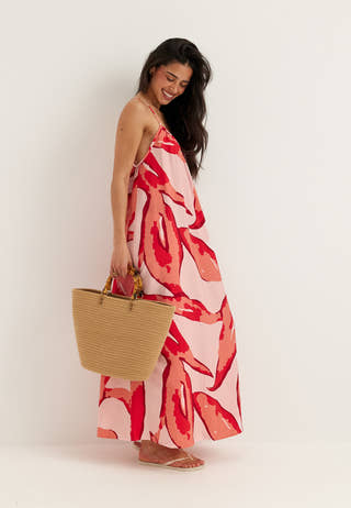 Objaggie S/L LO LONG DRESS