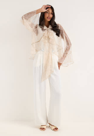 Allyson Blouse Beige