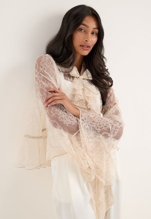 Allyson Blouse Beige