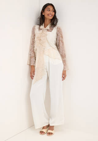 Allyson Blouse Beige