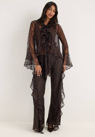 Allyson Blouse Brown