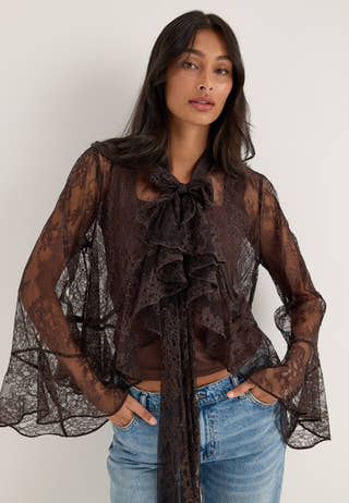 Allyson Blouse Brown