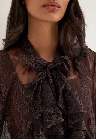 Allyson Blouse Brown
