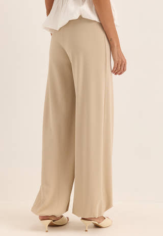 Soft Balloon Pants Beige