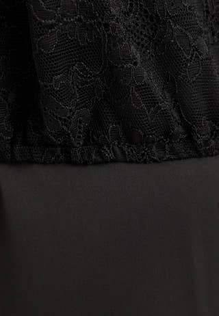 High Neck Lace Blouse