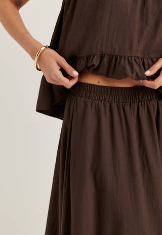 Pcjulia Hw Volume Ankel Skirt