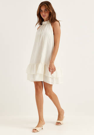Vidolly Halterneck Short Dress