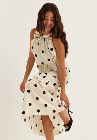 Viclaire S/L ROSE MIDI DRESS R