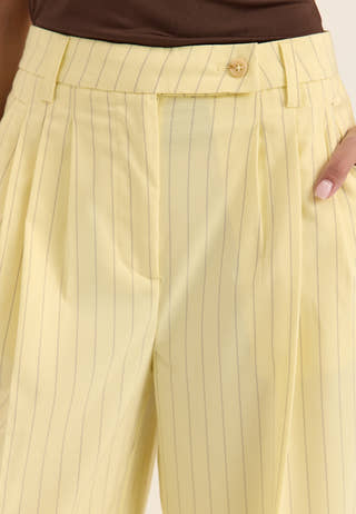 Objkasja Hw Lo Wide Pant Striped