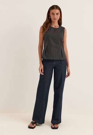 Objkaela S/L LO TOP Black