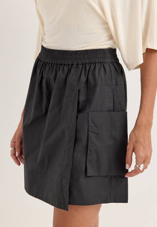Objkaela Hw Lo Bermuda Short Black
