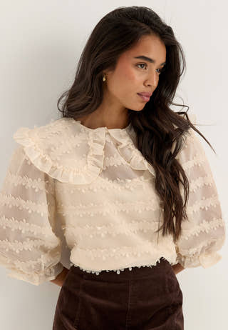 Yasfinio 3/4 TOP Beige