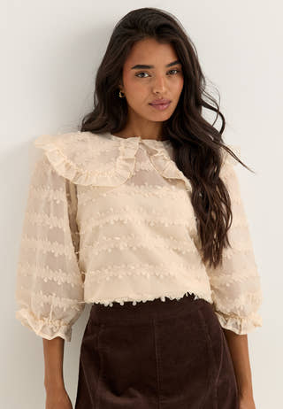 Yasfinio 3/4 TOP Beige