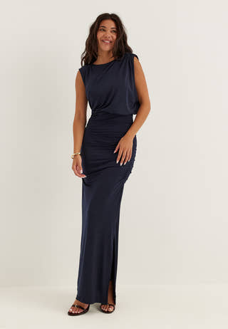 Objdellie Reg. Drapy Maxi Dress