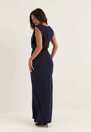 Objdellie Reg. Drapy Maxi Dress