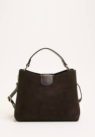 Novara Suede Handbag