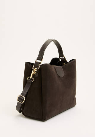 Novara Suede Handbag