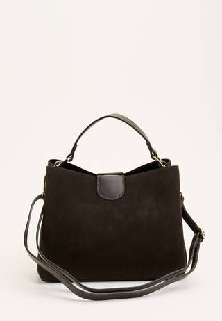 Novara Suede Handbag