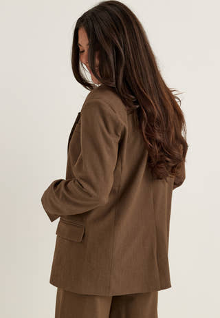 Objlisa Lo Blazer Noos Brown