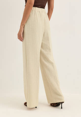 Pcamandia Hw Pants Beige