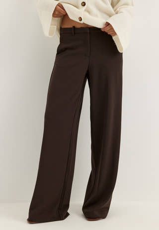 Vmzamira Mw Wide Pant Noos Brown