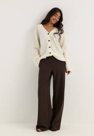 Vmzamira Mw Wide Pant Noos Brown