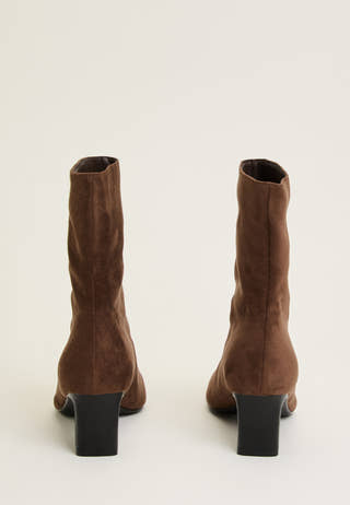 Square Toe Boot Brown