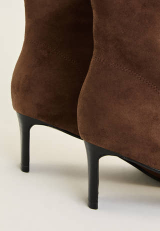 Square Toe Boot Brown