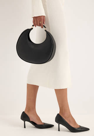 Curved Mini Bag Gold