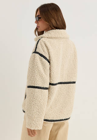 Onlparis Teddy Jacket White