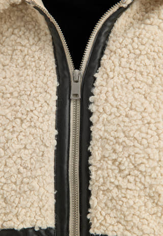 Onlparis Teddy Jacket White