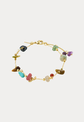 Here Bracelet Gold-plated/MULTI Gold