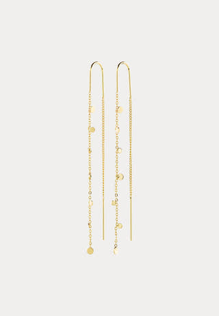 Baylen Chain Earrings Gold-plated Gold