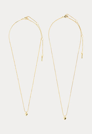 Penina Gift Set, Necklace & Earstuds, gold-plated Gold