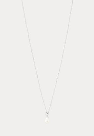 Evena Gift Set, Necklace & Earstuds, silver-plated Silver