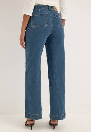 Vmkayla Hr Wide Pocket J Blue Mix Blue