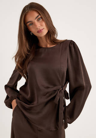 Objchilli L/S RE O-NECK TOP