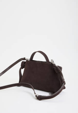 Slwstella Mini Suede Bag Brown