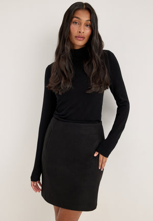 Vizikka Hw Short Skirt Black