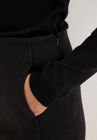 Vizikka Hw Short Skirt Black