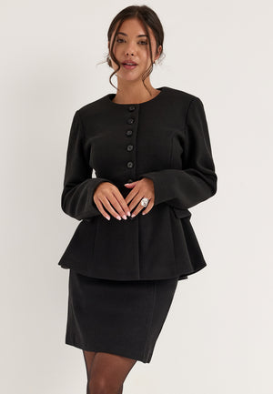 Vizikka Hw Short Skirt Black