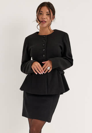 Vizikka Hw Short Skirt Black
