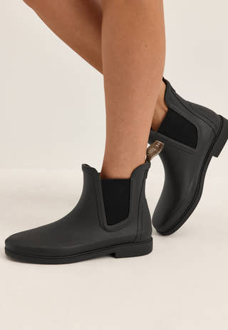 Eva Rubber Boot Black