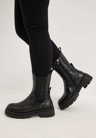Mount Joia Leather Boot Black